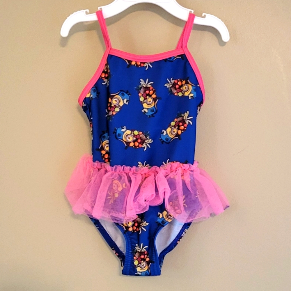 Despicable Me Minion blue/pink swimsuit